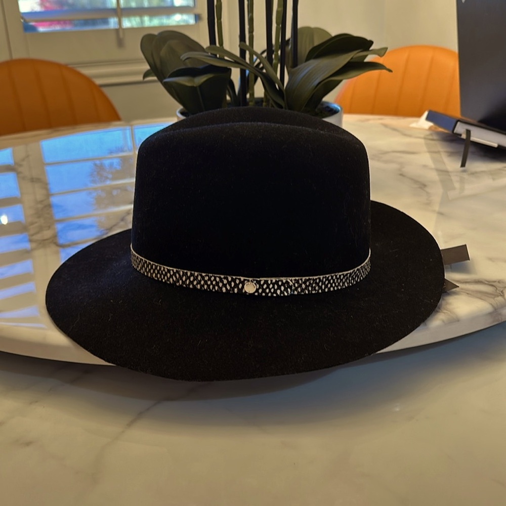 Rag and Bone Floppy Brim Wool Fedora Womans Hat